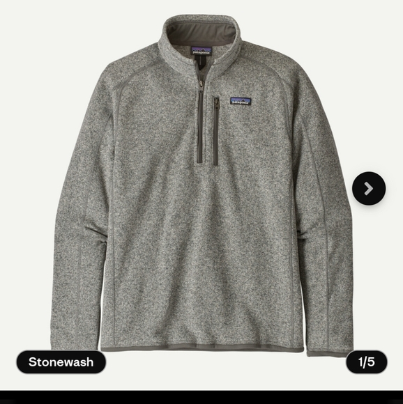 Patagonia Tops - Patagonia stonewash fleece 1/4 zip
